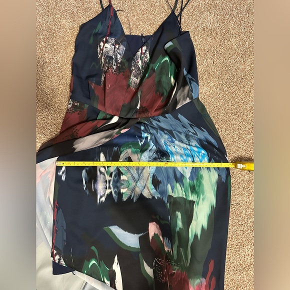 Chelsea 28 print faux wrap dress size 8 - Picture 9 of 9